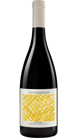 Bottle of Pietradolce Etna Bianco 2022 wine 750 ml