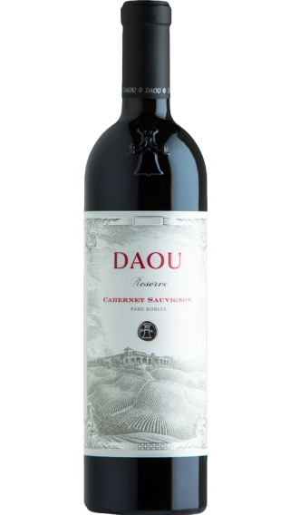 Bottle of DAOU Cabernet Sauvignon Reserve 2021 wine 750 ml