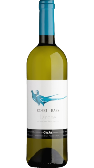 Bottle of Gaja Rossj Bass 2022 wine 750 ml