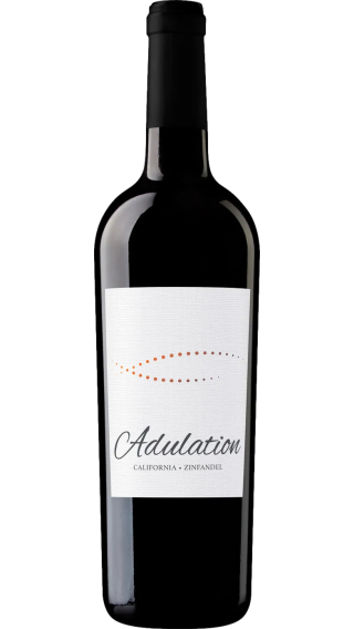 Bottle of Adulation Zinfandel 2022 wine 750 ml