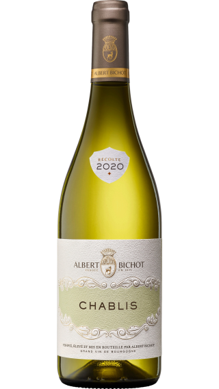 Bottle of Albert Bichot Chablis 2020 wine 750 ml