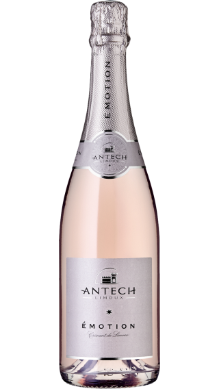 Bottle of Antech Emotion Cremant de Limoux Rose 2021 wine 750 ml