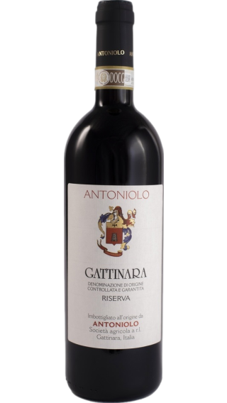 Bottle of Antoniolo Gattinara Riserva 2018 wine 750 ml