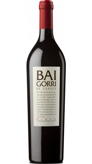 Bottle of Baigorri De Garage Rioja 2017 wine 750 ml