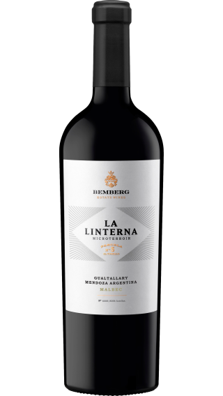 Bottle of Bemberg La Linterna Parcela No. 5 Finca El Tomillo Malbec 2016 wine 750 ml