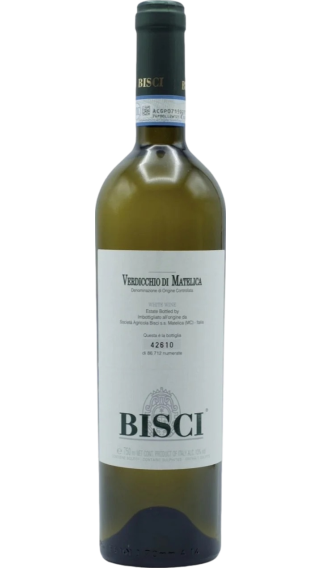 Bottle of Bisci Verdicchio di Matelica 2022  wine 750 ml