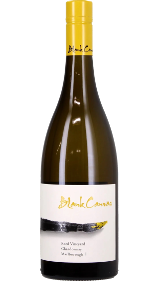 Bottle of Blank Canvas Reed Chardonnay 2022 wine 750 ml