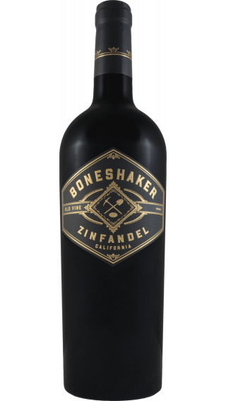 Bottle of Boneshaker Zinfandel 2019 wine 750 ml