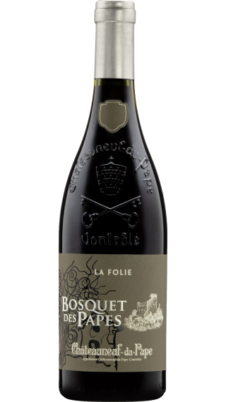 Bottle of Bosquet des Papes La Folie Chateauneuf Du Pape 2019 wine 750 ml