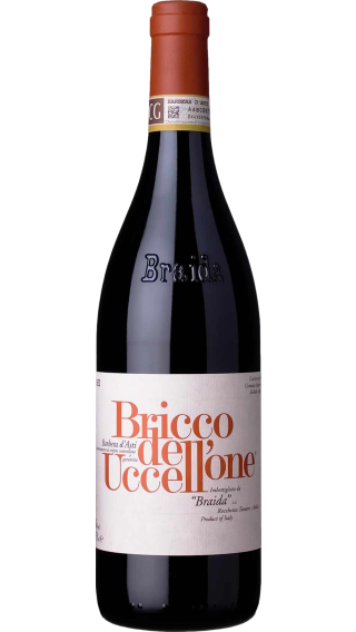 Bottle of Braida Bricco dell' Uccellone Barbera d'Asti 2020 wine 750 ml