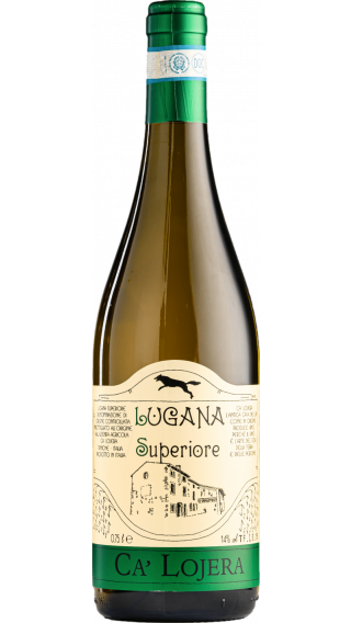 Bottle of Ca' Lojera Lugana Superiore 2019 wine 750 ml