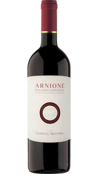 Bottle of Campo alla Sughera Arnione Bolgheri Superiore 2019 wine 750 ml