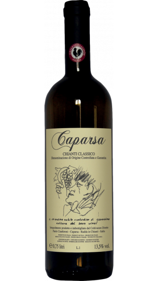Bottle of Caparsa Chianti Classico 2019 wine 750 ml