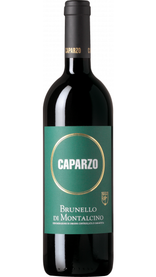 Bottle of Caparzo Brunello di Montalcino 2014 wine 750 ml