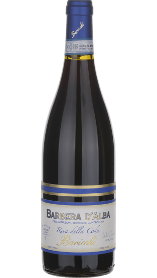 Bottle of Cascina Baricchi Barbera d'Alba 2019 wine 750 ml