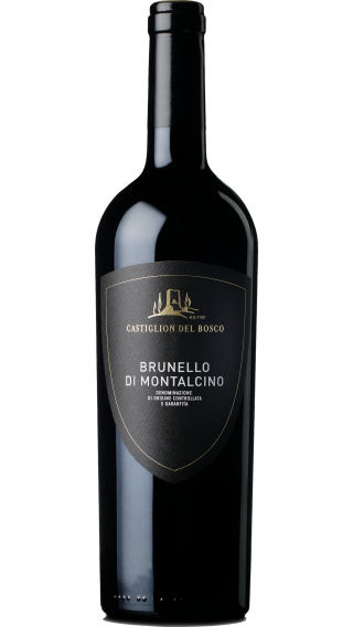 Bottle of Castiglion del Bosco Brunello di Montalcino 2017 wine 750 ml