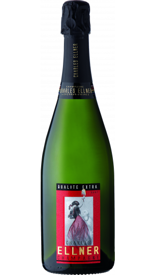 Bottle of Champagne Charles Ellner Extra Brut wine 750 ml