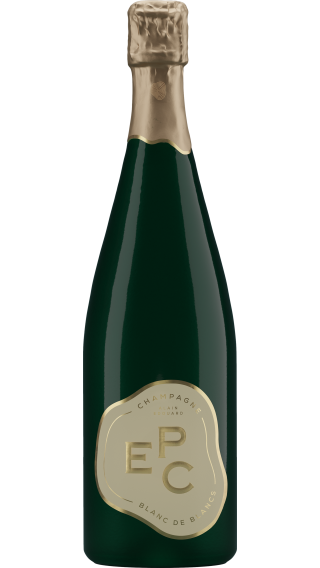 Bottle of Champagne EPC Blanc de Blancs Brut Nature wine 750 ml