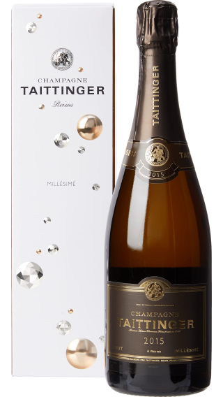 Bottle of Champagne Taittinger Millesime Brut 2015 wine 750 ml