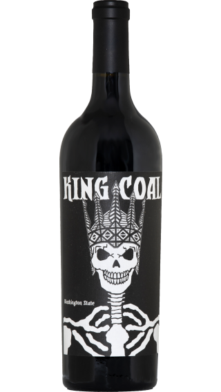 Bottle of Charles Smith K Vintners King Coal 2020 wine 750 ml