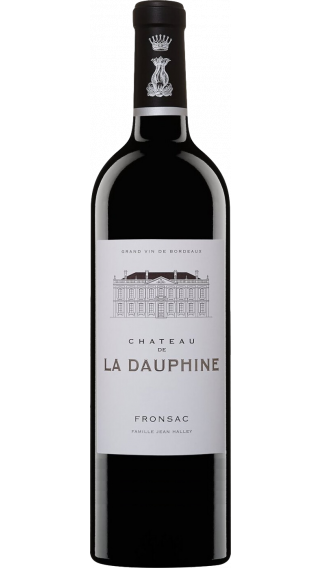 Bottle of Chateau de la Dauphine 2018 wine 750 ml
