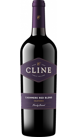 Bottle of Cline Cashmere 2020 wine 750 ml
