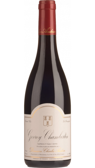 Bottle of Domaine Charles Audoin Gevrey Chambertin 2020 wine 750 ml