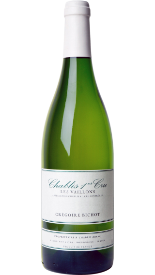 Bottle of Domaine des Clos Chablis Premier Cru Les Vaillons 2019 wine 750 ml
