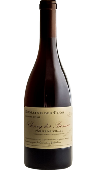 Bottle of Domaine des Clos Chorey les Beaune 2020 wine 750 ml
