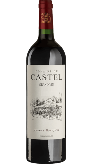 Bottle of Domaine du Castel Grand Vin 2021 wine 750 ml