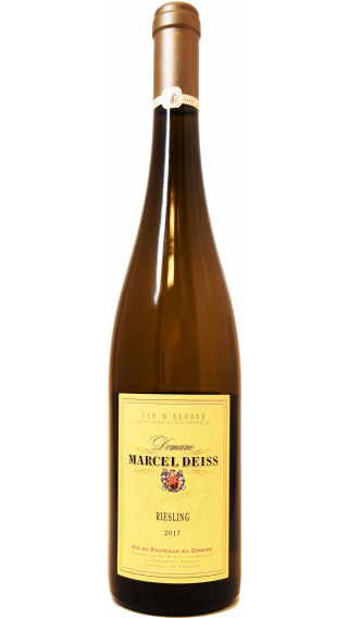 Bottle of Marcel Deiss Riesling 2017 wine 750 ml