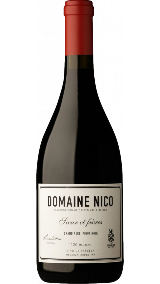 Bottle of Domaine Nico Grande Pere Pinot Noir 2020 wine 750 ml