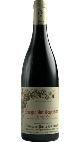 Bottle of Domaine Pierre Guillemot Savigny les Beaune Premier Cru Les Serpentieres 2022 wine 750 ml