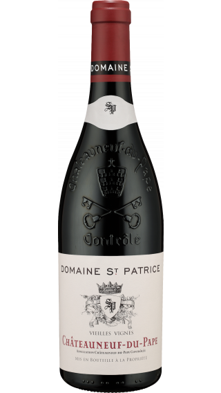 Bottle of Domaine Saint Patrice Chateauneuf Du Pape Vieilles Vignes 2017 wine 750 ml