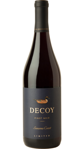 Bottle of Duckhorn Decoy Limited Sonoma Coast Pinot Noir 2019 wine 750 ml