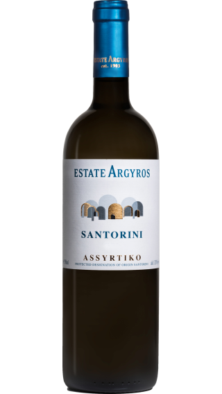 Bottle of Estate Argyros Assyrtiko 2023 wine 750 ml