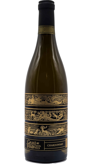 Bottle of Game of Thrones Chardonnay 2018 wine 750 ml