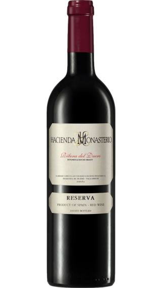 Bottle of Hacienda Monasterio Reserva 2018 wine 750 ml