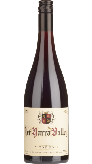 Bottle of Hoddles Creek 1er Yarra Valley Pinot Noir 2021 wine 750 ml