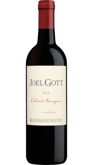 Bottle of Joel Gott 815 Cabernet Sauvignon 2019 wine 750 ml