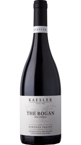 Bottle of Kaesler The Bogan Shiraz 2021 wine 750 ml