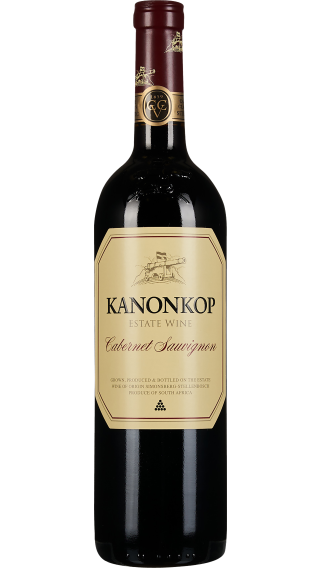 Bottle of Kanonkop Estate Cabernet Sauvignon 2017 wine 750 ml