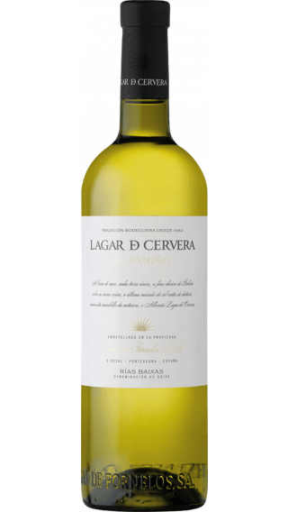 Bottle of Lagar de Cervera Albarino 2021 wine 750 ml