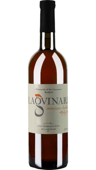 Bottle of Lagvinari Mtsvane Kakhuri 2021 wine 750 ml