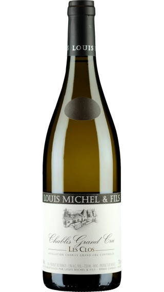 Bottle of Louis Michel & Fils Chablis Grand Cru Les Clos 2021 wine 750 ml
