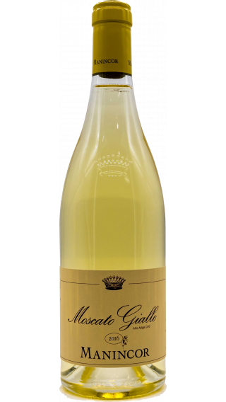 Bottle of Manincor Moscato Giallo 2016 wine 750 ml