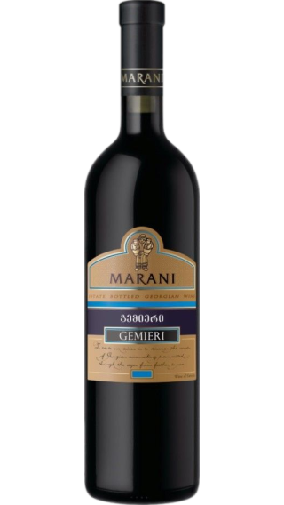 Bottle of Marani Gemieri 2021 wine 750 ml