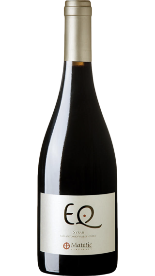Bottle of Matetic EQ Syrah 2017 wine 750 ml