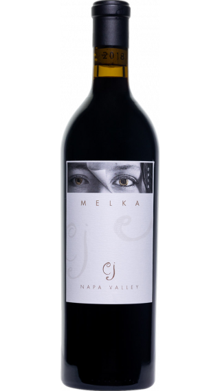 Bottle of Melka CJ Cabernet Sauvignon 2018 wine 750 ml