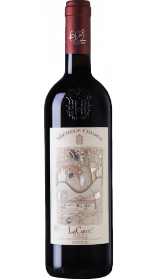 Bottle of Michele Chiarlo La Court Barbera d'Asti Nizza Riserva 2017 wine 750 ml